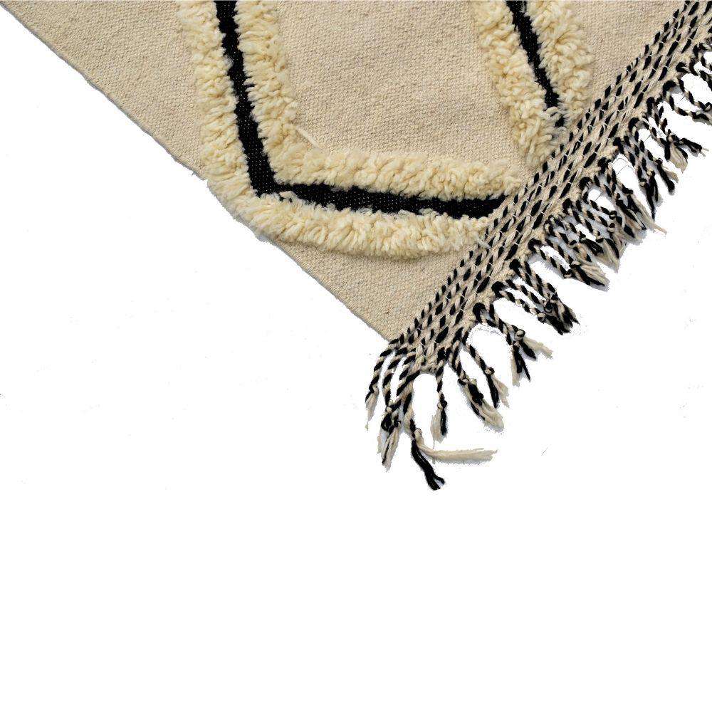 Amber Woven Wool 6X9 Rug