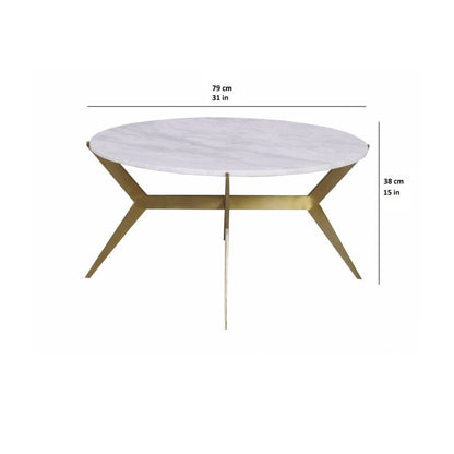 Sevi Round Marble Coffee Table