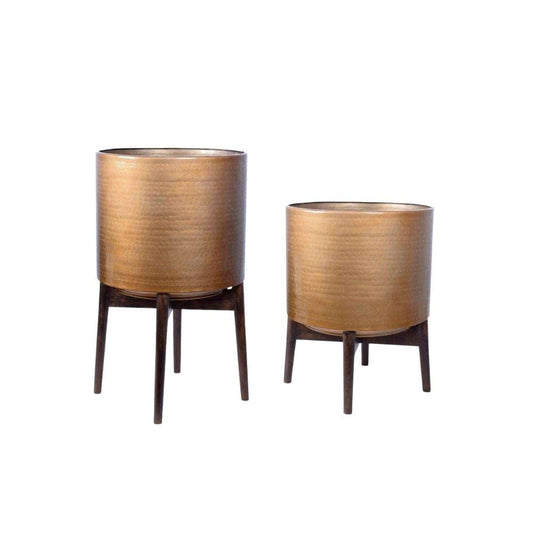 Adora - 中世紀現代風格黃銅花盆架