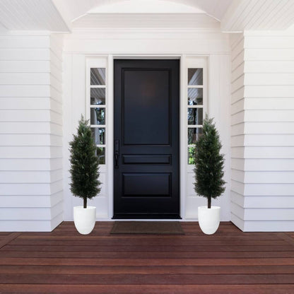 Leeds Faux Potted Cedar Topiary Plant (Multiple Size)