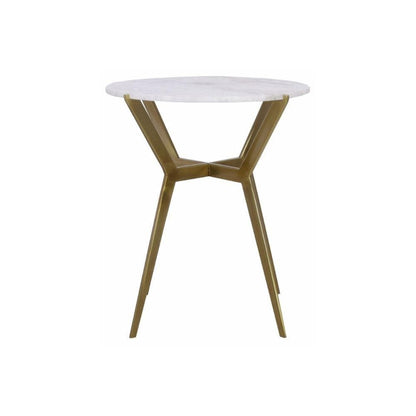 Sevi Round Marble Side Table