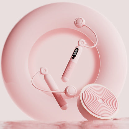 Corde à sauter avec compteur, corde à sauter réglable avec compteur de calories, corde à sauter intelligente pour exercices de fitness et perte de poids