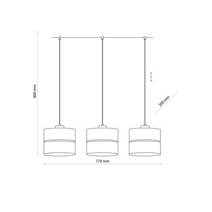 ECO Scandinavian Pendant Light 3
