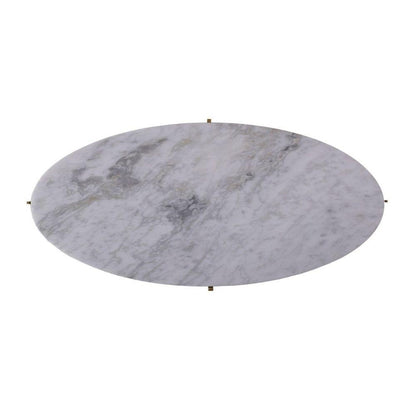 Riva Oval Marble Coffee Table