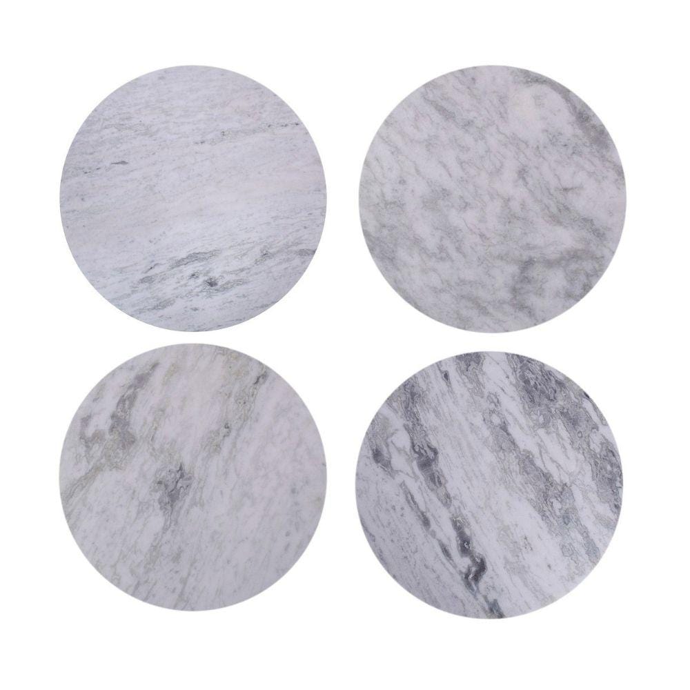 Harlo Round Marble Nesting Tables