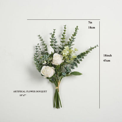 Lazar Artificial Flower Bouquet 18''X7''