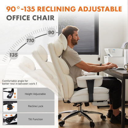 Bureau et chaise de bureau administratif à domicile