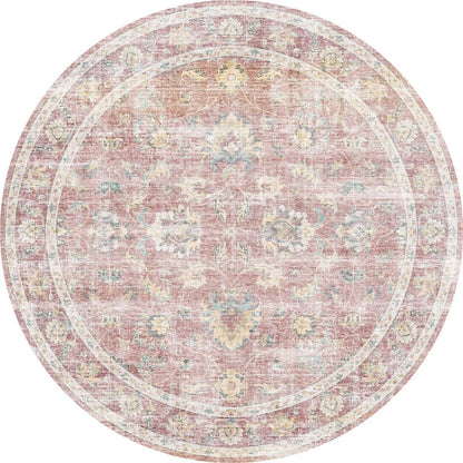 Elyse Pink Yellow Rug