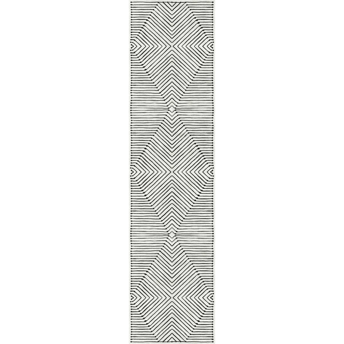 Calator Black & Ivory Rug