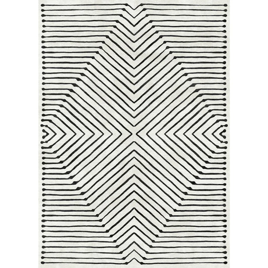 Calator Black & Ivory Rug