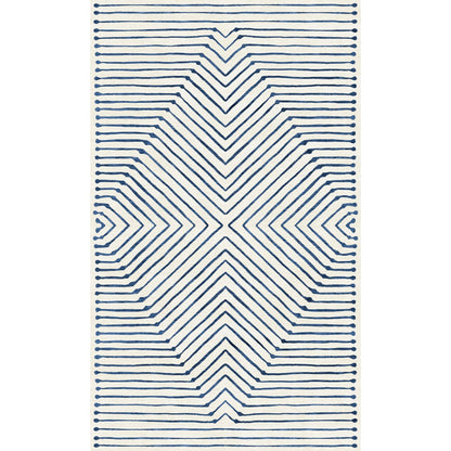 Calator Blue & Ivory Rug