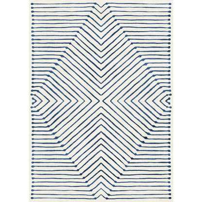 Calator Blue & Ivory Rug