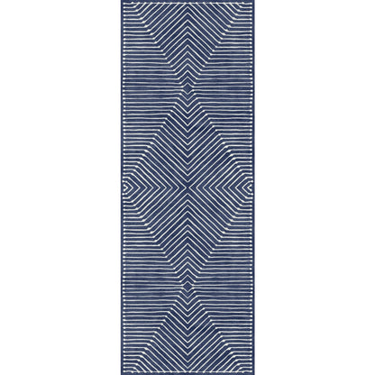 Calator Navy Blue Rug