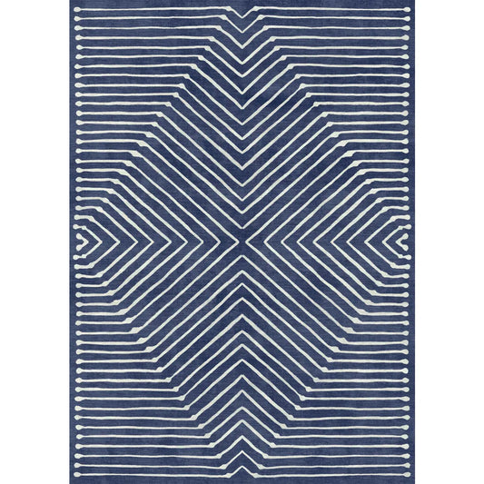Calator Navy Blue Rug