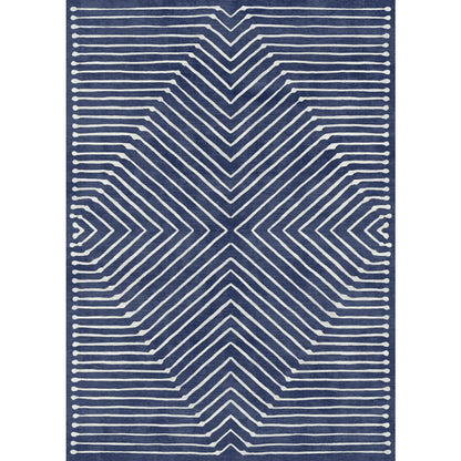 Calator Navy Blue Rug
