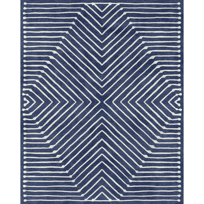 Calator Navy Blue Rug