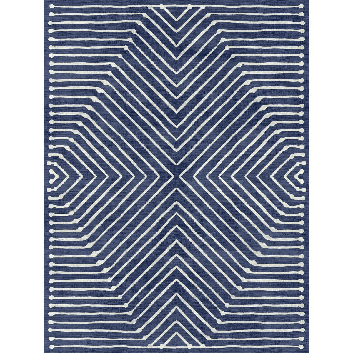 Calator Navy Blue Rug