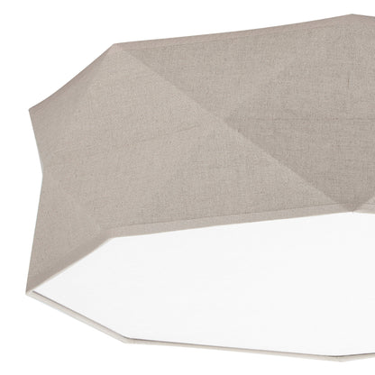 KANTOOR Beige Modern Flush Mount Light