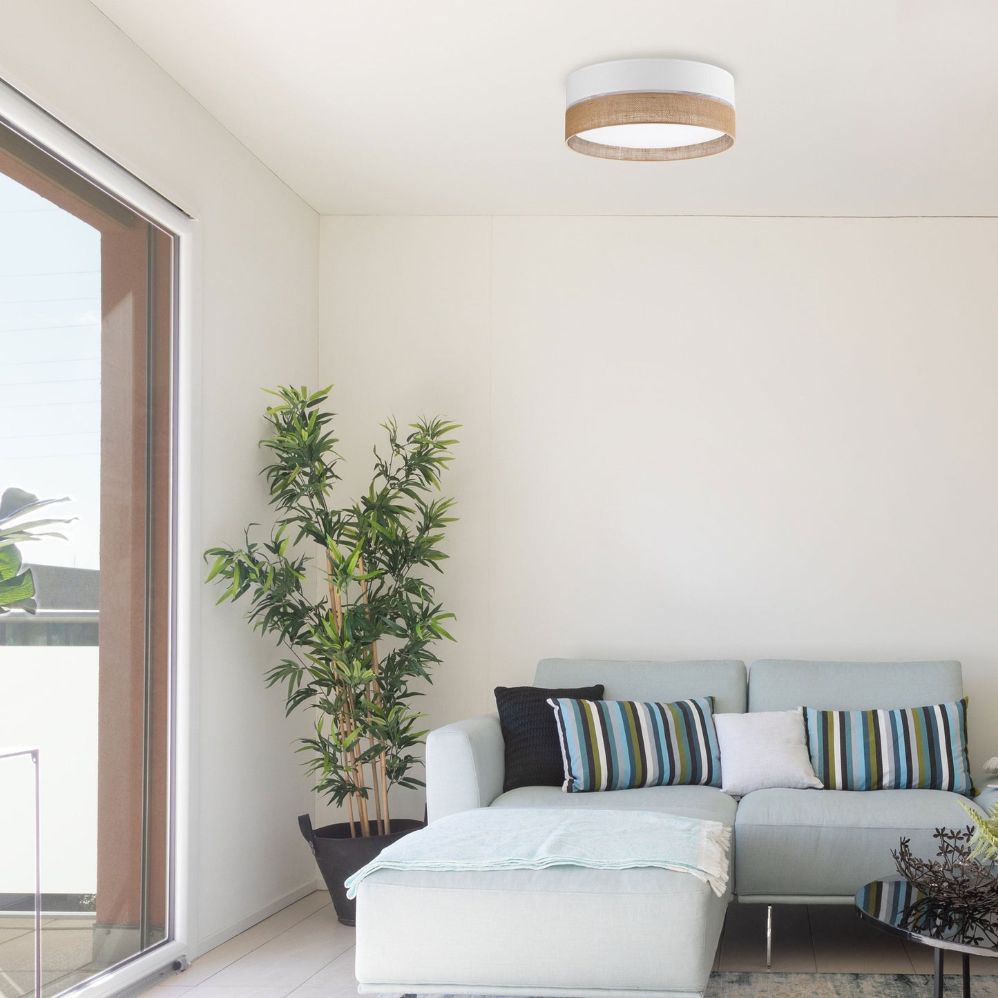 LINOBIANCO Natural Flush Mount  Light