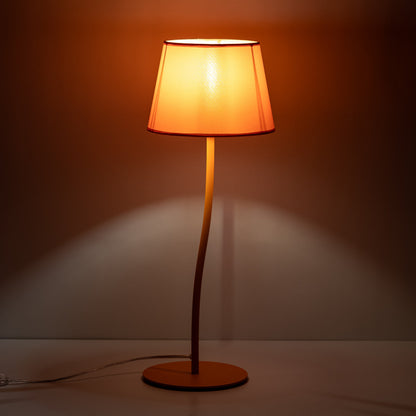 NICOLA Orange Mid-Century Modern Night Lamp