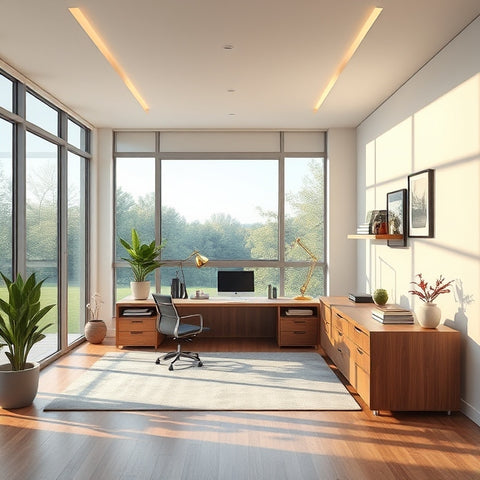 home office good lighting