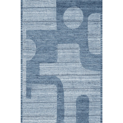 Puzzo Blue Rug