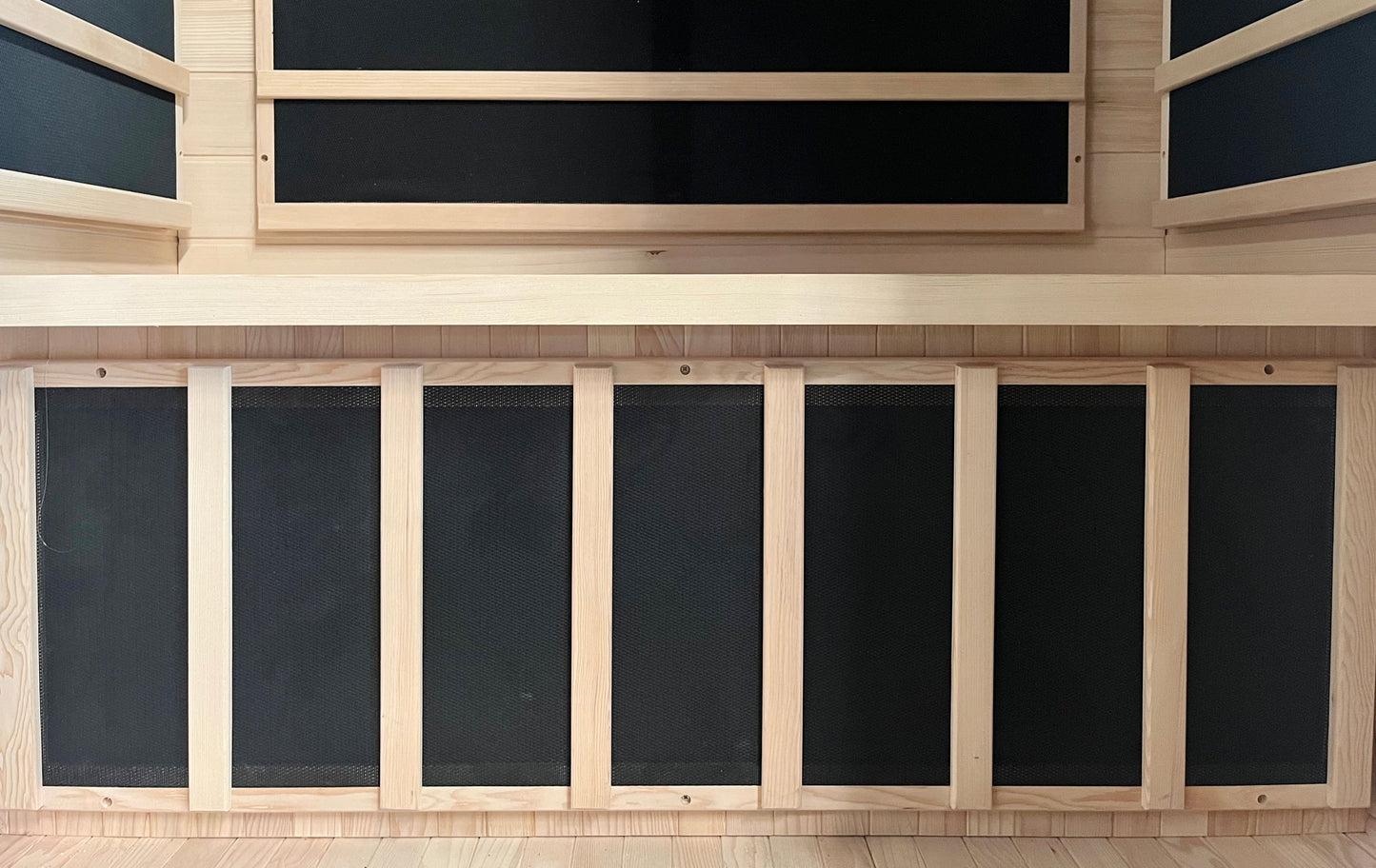 Blisspod, Vienna, Far Infrared Sauna Canadian Hemlock Very Low EMF Sauna, 7 Heaters – 3 Persons