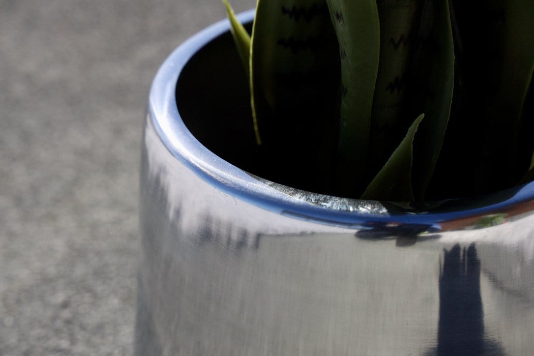 Paola - Brass Floor Planter (Multiple Sizes)