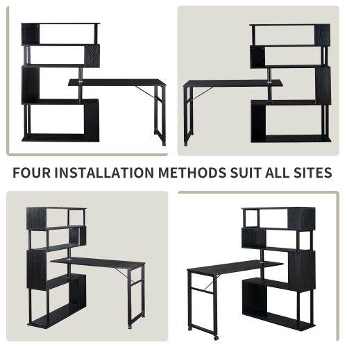 Home Office Computer Desk L-shaped Corner Table - Austrige™