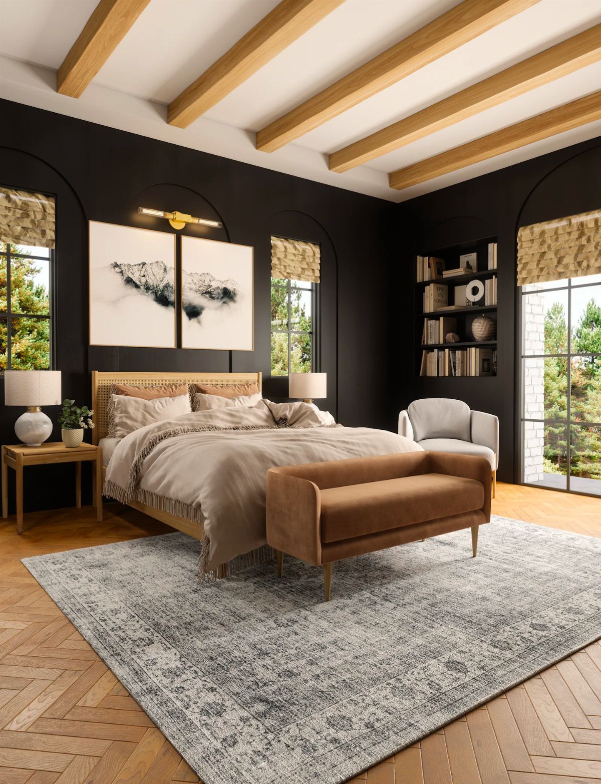 金斯利銀灰色地毯