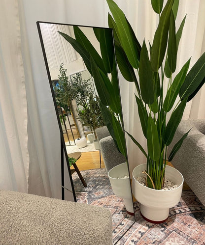 Perla - White Bamboo Mid-Century Mushroom Planter