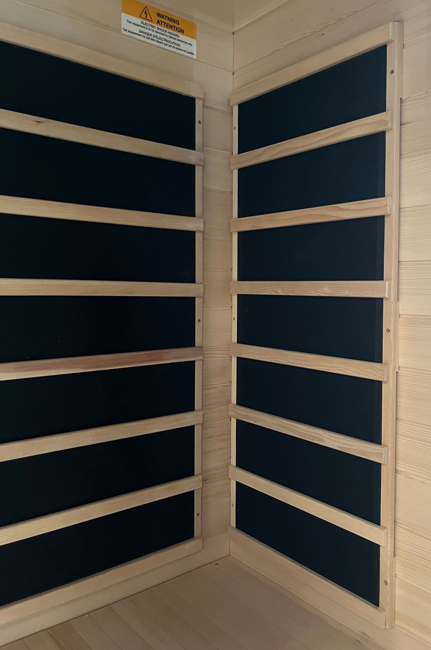 Blisspod, Vienna, Far Infrared Sauna Canadian Hemlock Very Low EMF Sauna, 7 Heaters – 3 Persons
