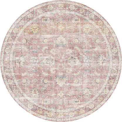 Elyse Pink Yellow Rug