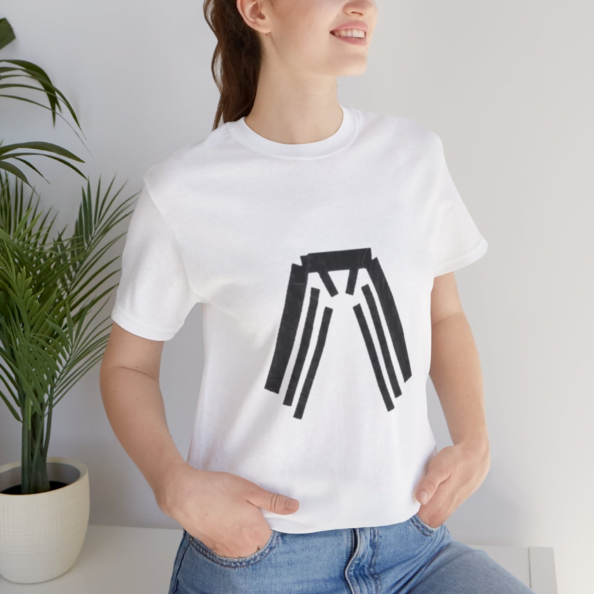 The Unisex Jersey Short Sleeve Tee - Austrige that is considered a T-Shirt