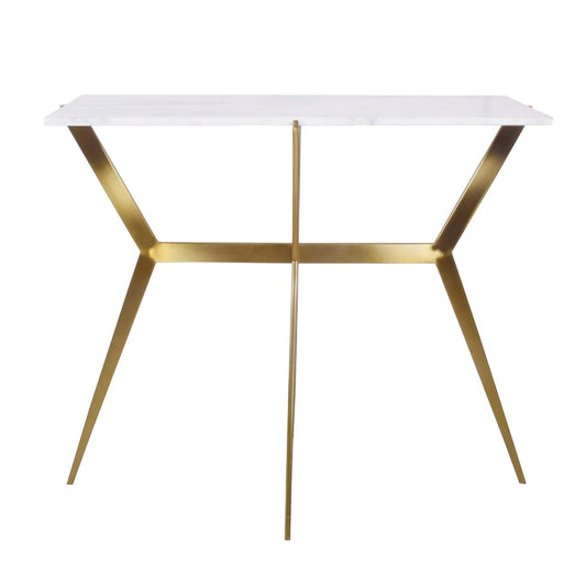 Sevi Marble Rectangular Console Table