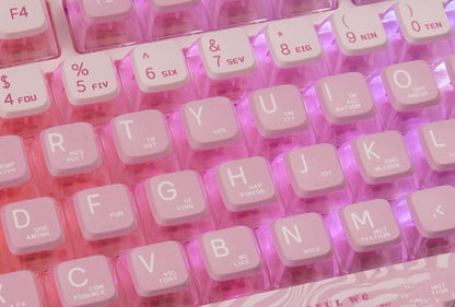 Home Office Colorful Wireless Mechanical Keyboard