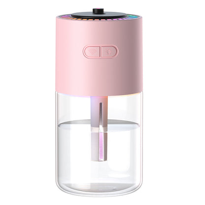 Nouvel humidificateur d'air à projection de ciel étoilé, petit appareil portable anti-brûlure à sec, vaporisateur USB, tête vibrante