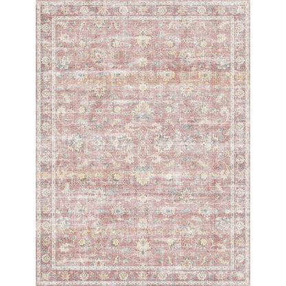 Elyse Pink Yellow Rug