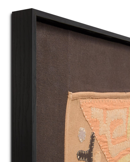 Nyiri Wood Frame Tan / Brown