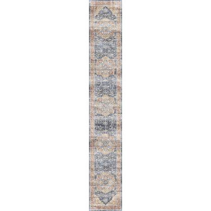 Talia Orange Blue Rug