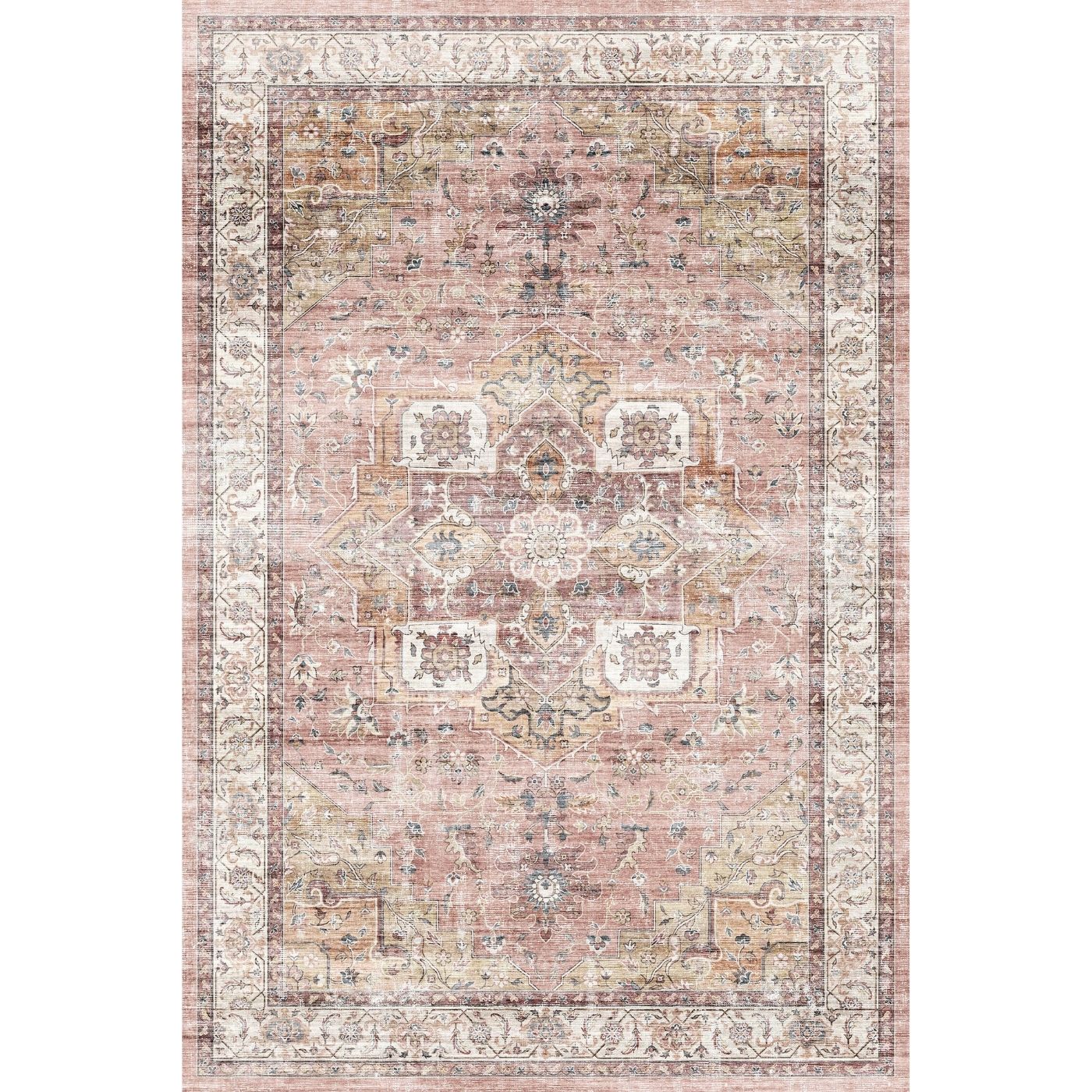 Frema Coral Orange Rug