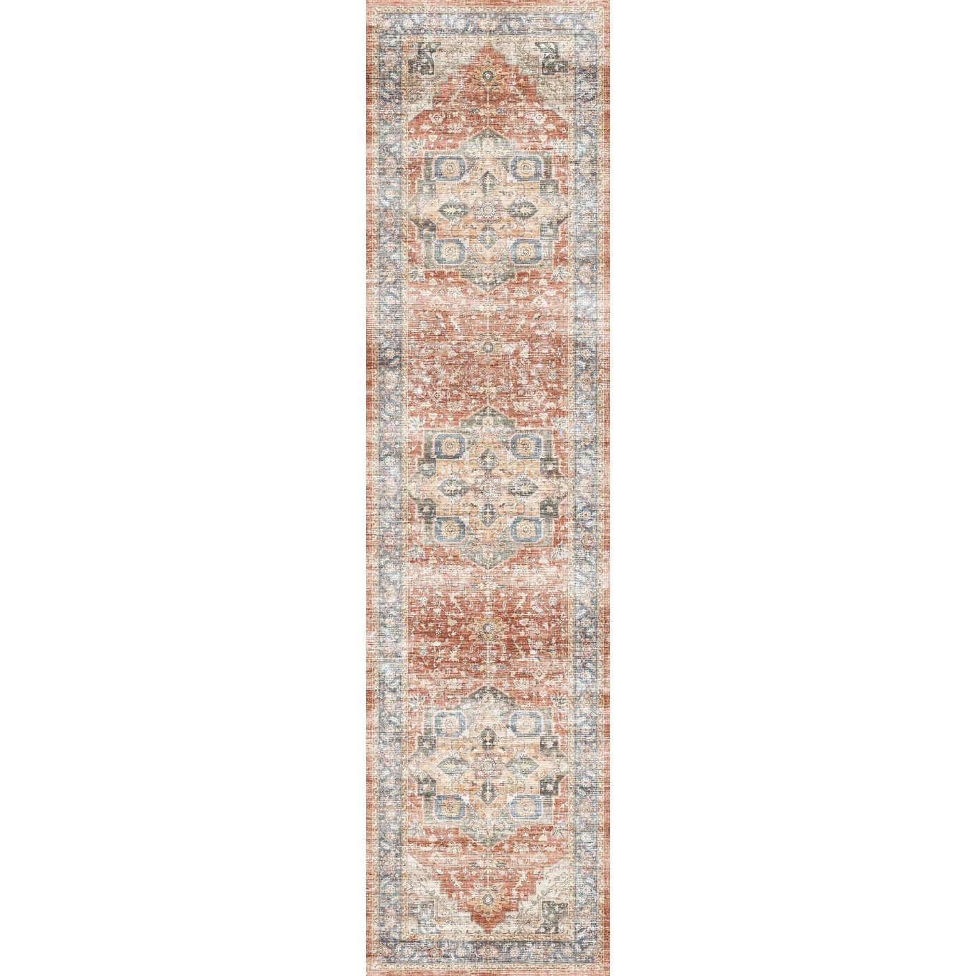 Rivka Terracota Ocean Rug