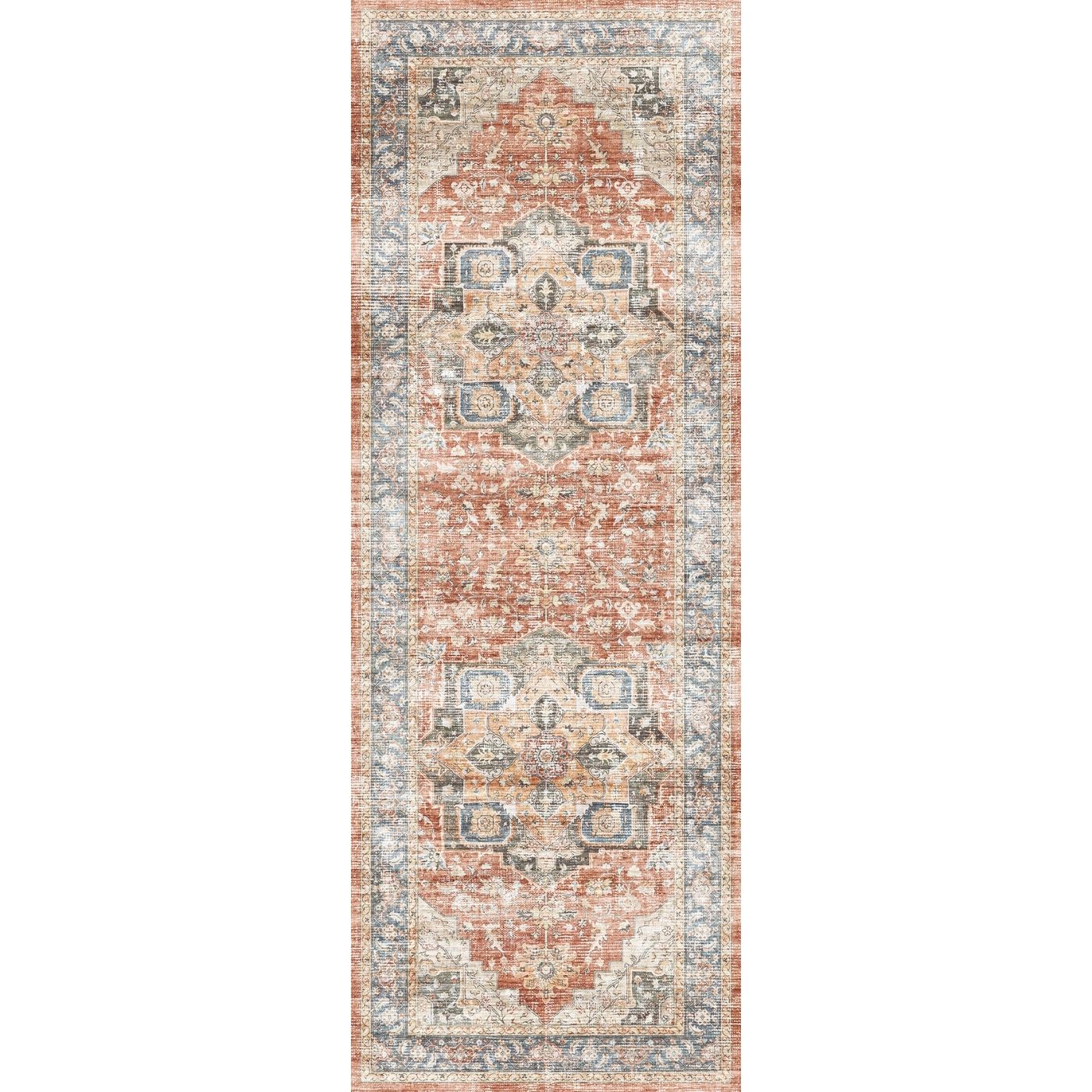 Rivka Terracota Ocean Rug