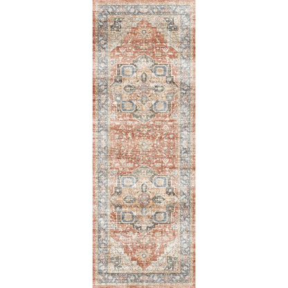 Rivka Terracota Ocean Rug