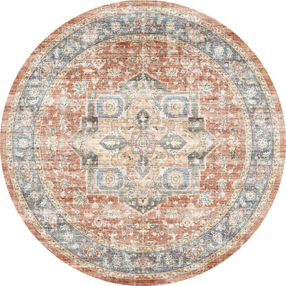 Rivka Terracota Ocean Rug