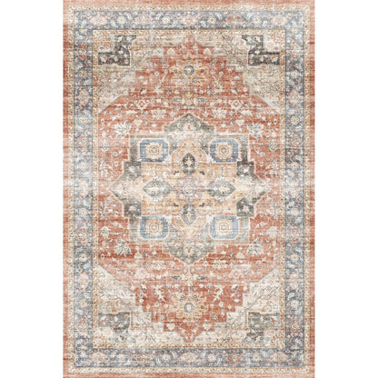 Rivka Terracota Ocean Rug