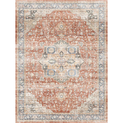 Rivka Terracota Ocean Rug