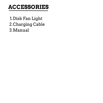 TRU De-LIGHT LiteBreeze LED Multi-Use Multipurpose Disc Fan / Light For Work / Play - Indoor / Outdoor
