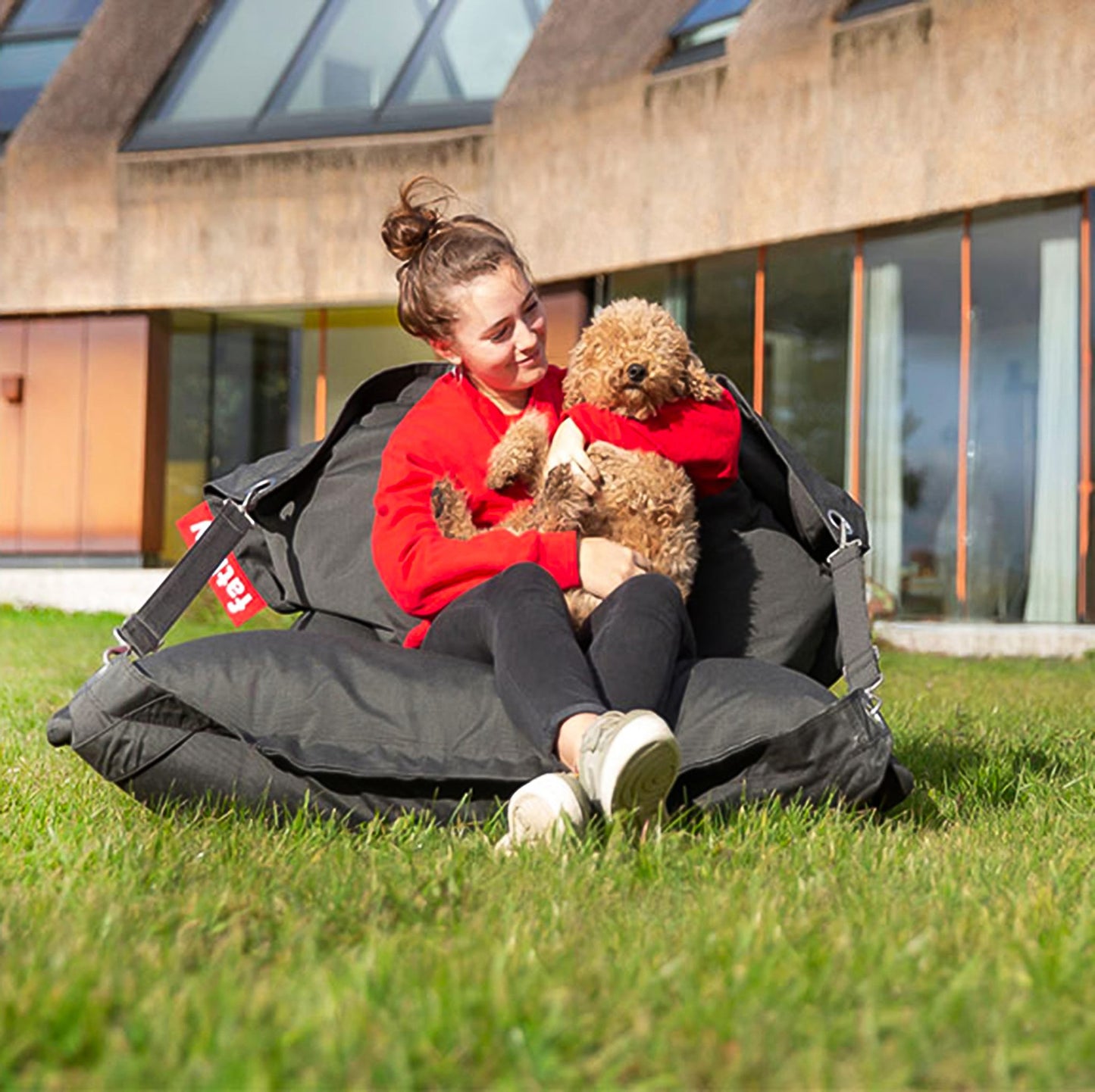 Buggle-up Olefin Bean Bag Indoor & Outdoor