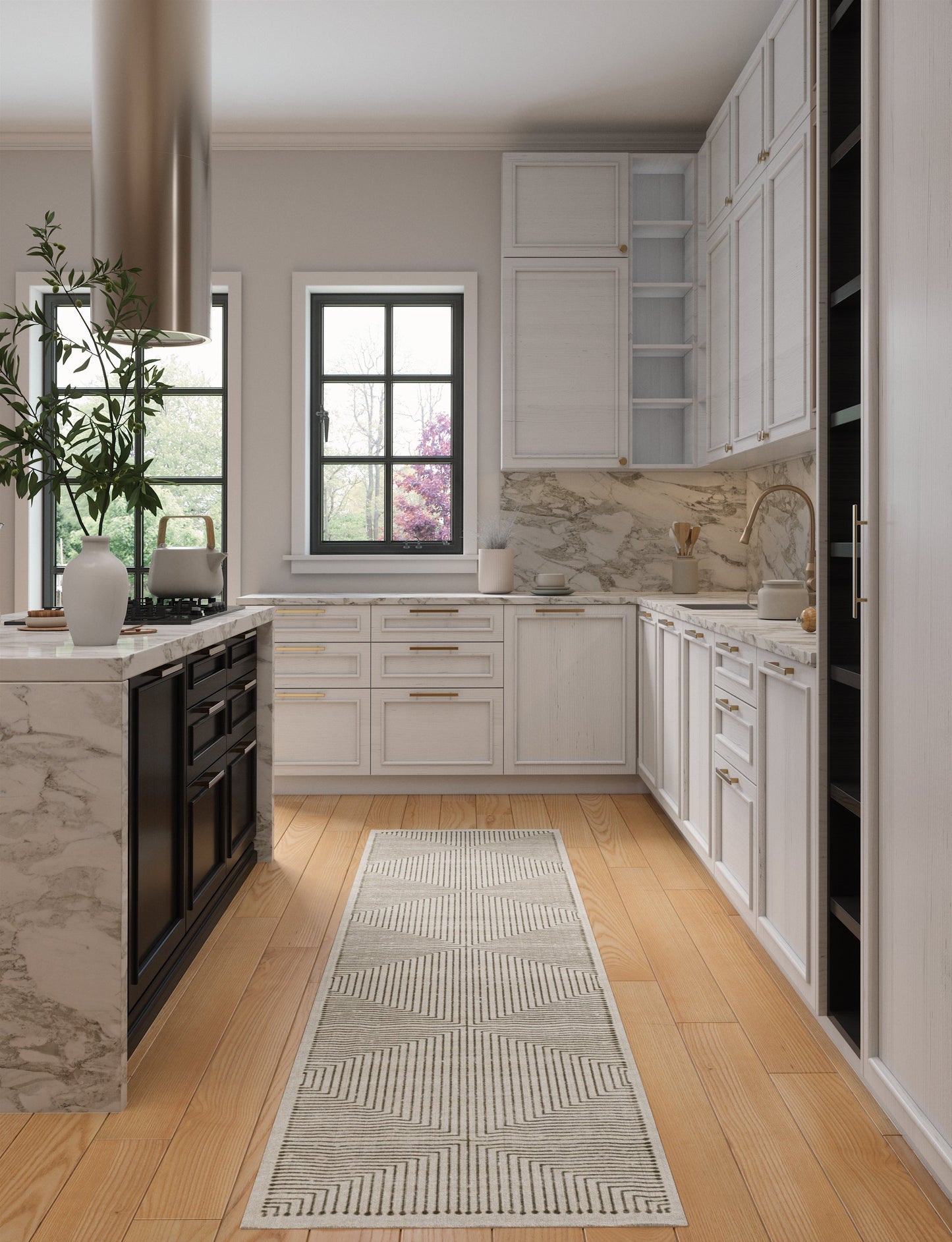 Bond Gold & Ivory Rug